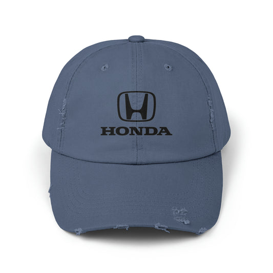 Honda Unisex Distressed Cap