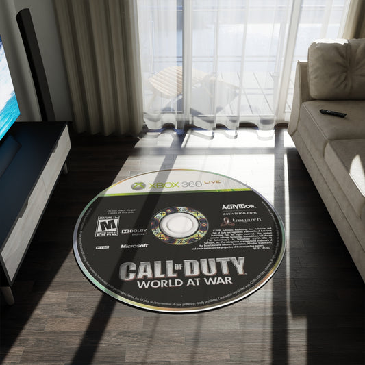Call of Duty Round Rug