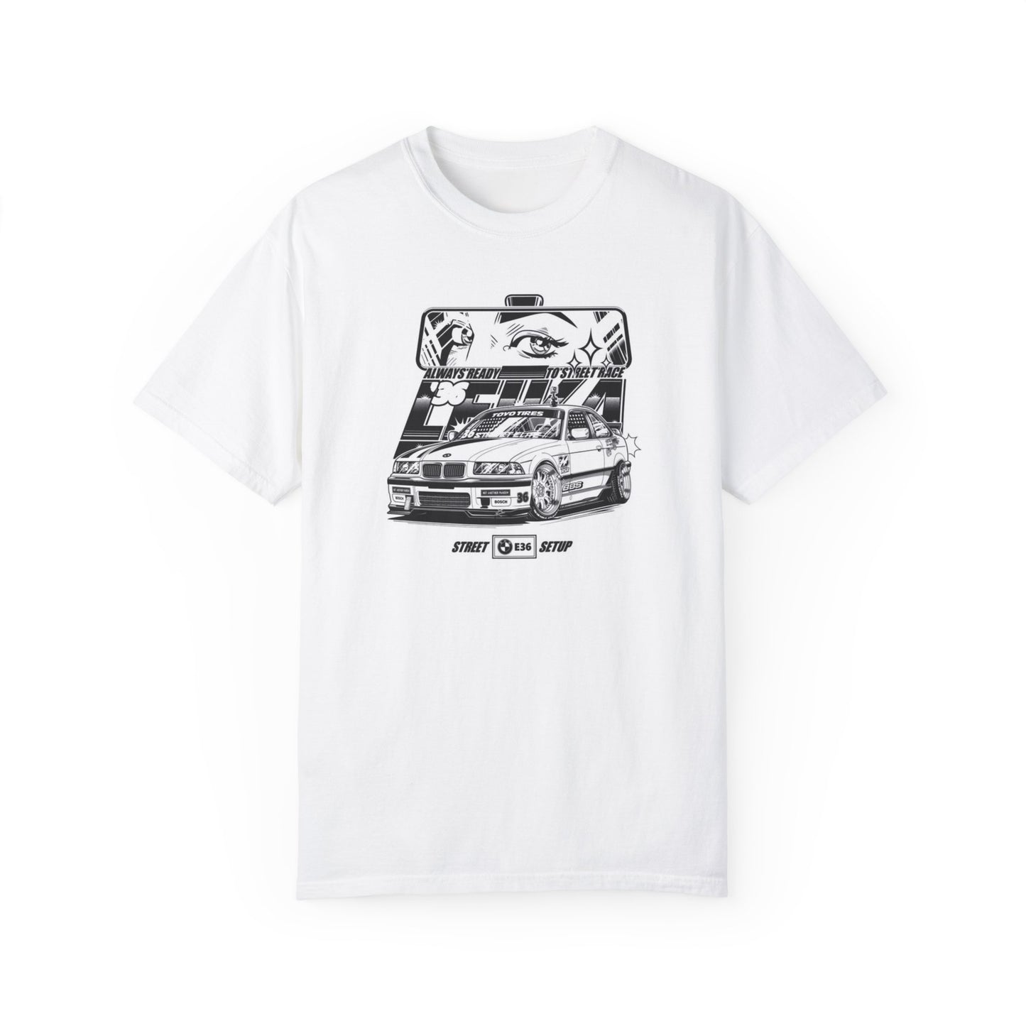 German Racing Unisex Garment-Dyed T-shirt